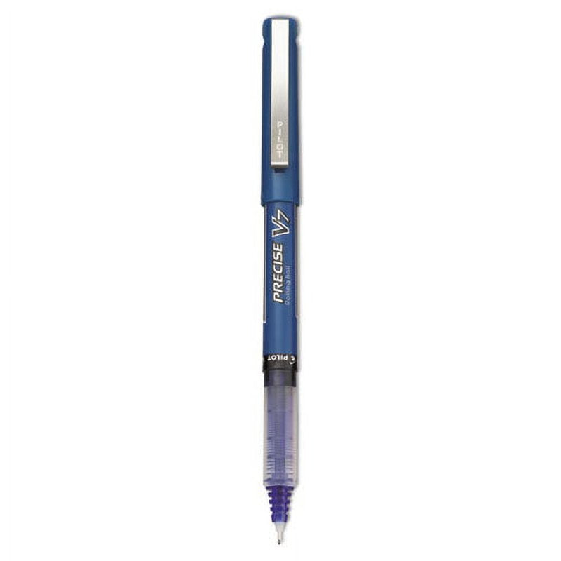 Pilot Precise V7 Roller Ball Pen Bundle - Fine 0.7mm, Blue Ink, 60 Pack