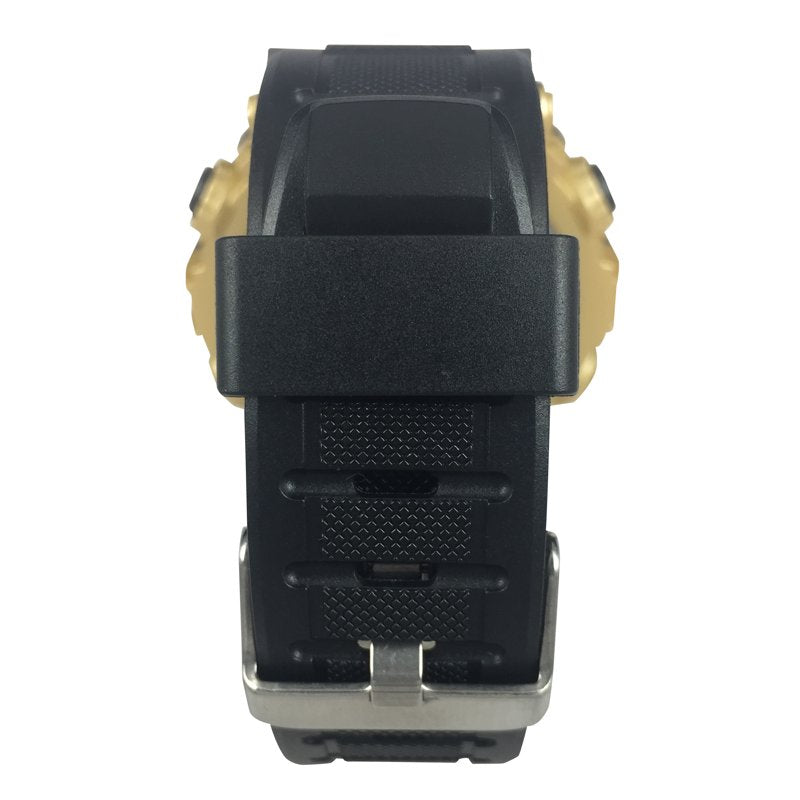 Digital Sport Wristwatch for Men with Plastic Strap and Water Resistance