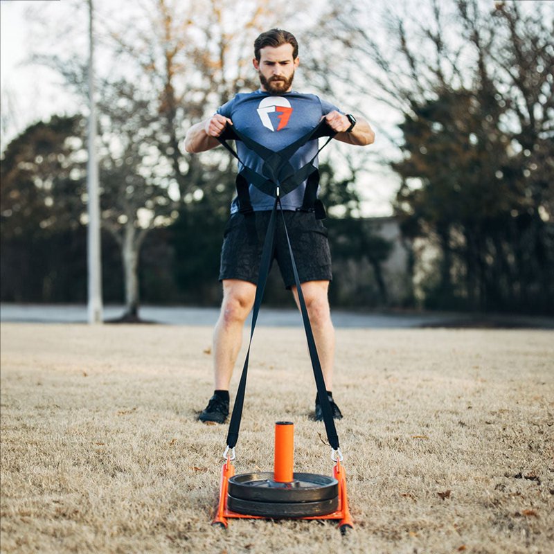 Power Speed Sled for Speed Training and Agility with Deluxe Harness
