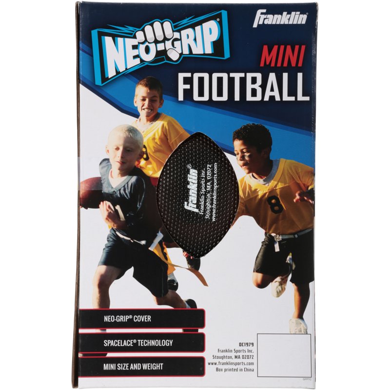 Mini Grip Tech Space Lace Football for Beginners - Franklin Sports