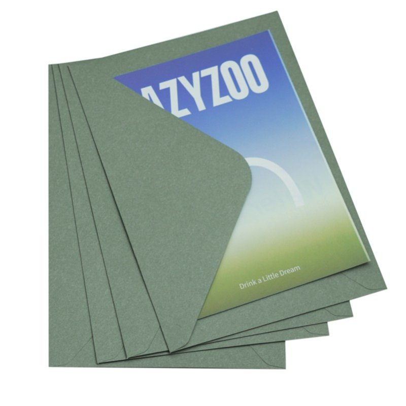 Self-Adhesive A7 Envelopes for 5x7 Cards with Gold Wax Stickers - Elegant Wedding & Greeting Invitations