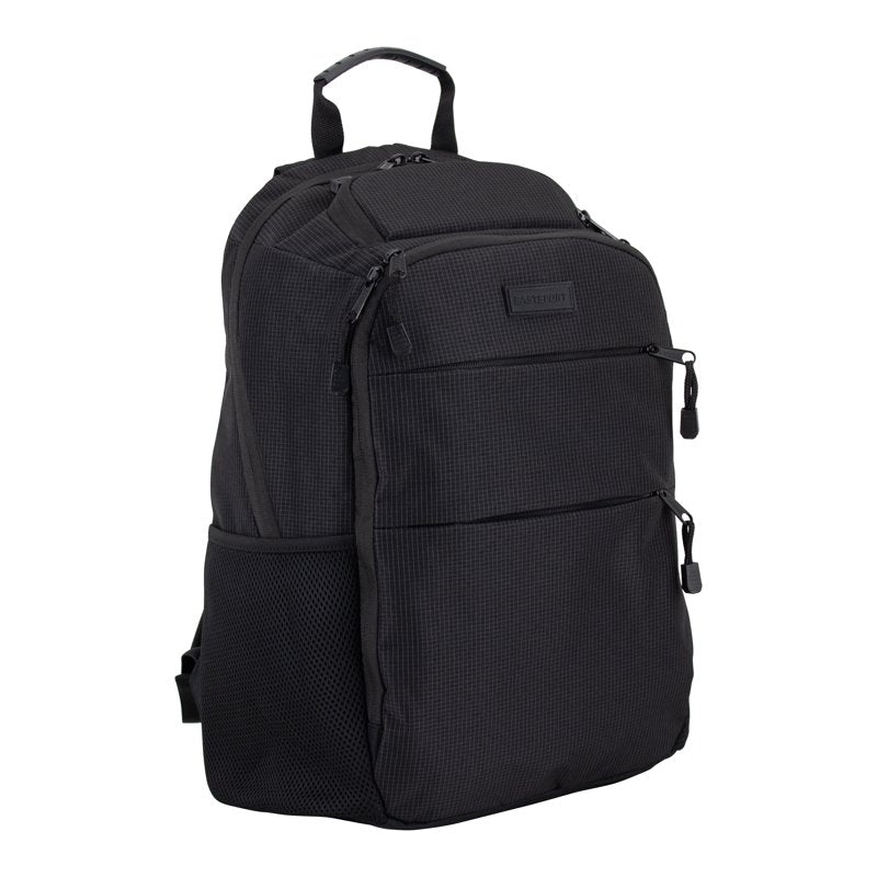 Unisex 17-Inch Lifestyle Backpack with Sunglasses Pocket - Dark Grey