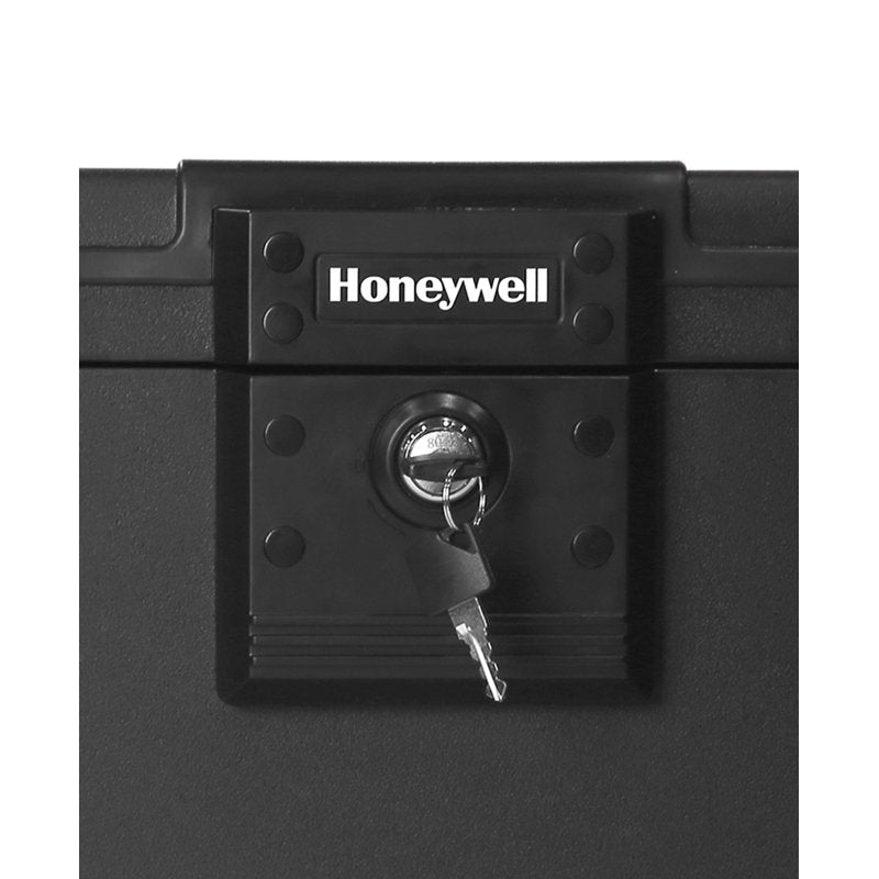 Honeywell Waterproof Fire Safe Box 0.6 Cu Ft Key Lock 30-Minute UL Fire Protection