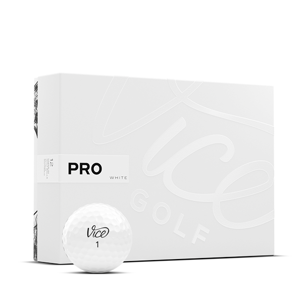 (4 Pack) Vice Pro Golf Balls White 12pk – 2021 Variation: White, 4 Pack