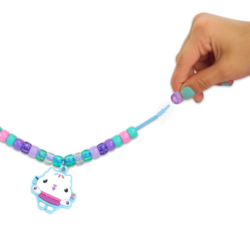 Gabby’s Dollhouse Necklace Activity Set with Charms & Beads — Blue Variation