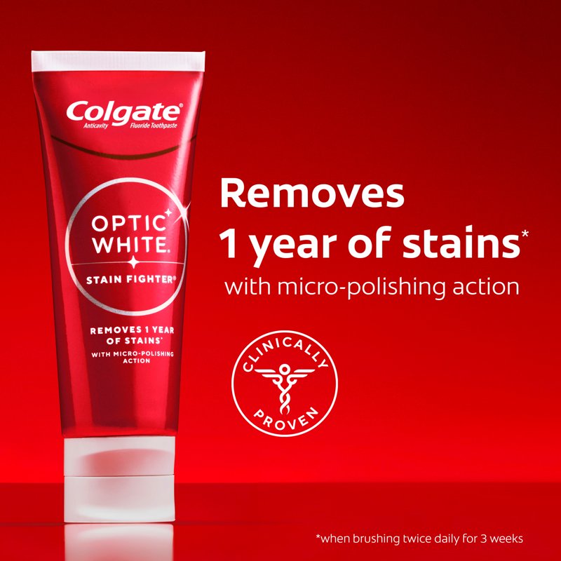 3 Pack Whitening Toothpaste with Fluoride and Mint - Removes Stains & Fights Cavities