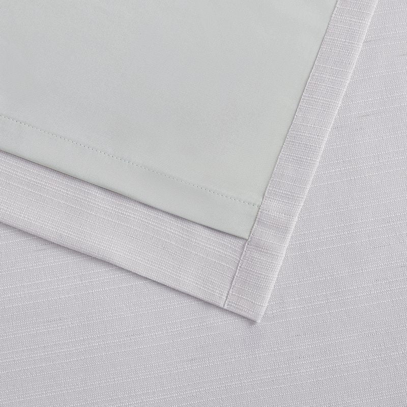 Blackout Linen Curtain Set - 2 Panels, Full Light Blocking, Thermal Insulation
