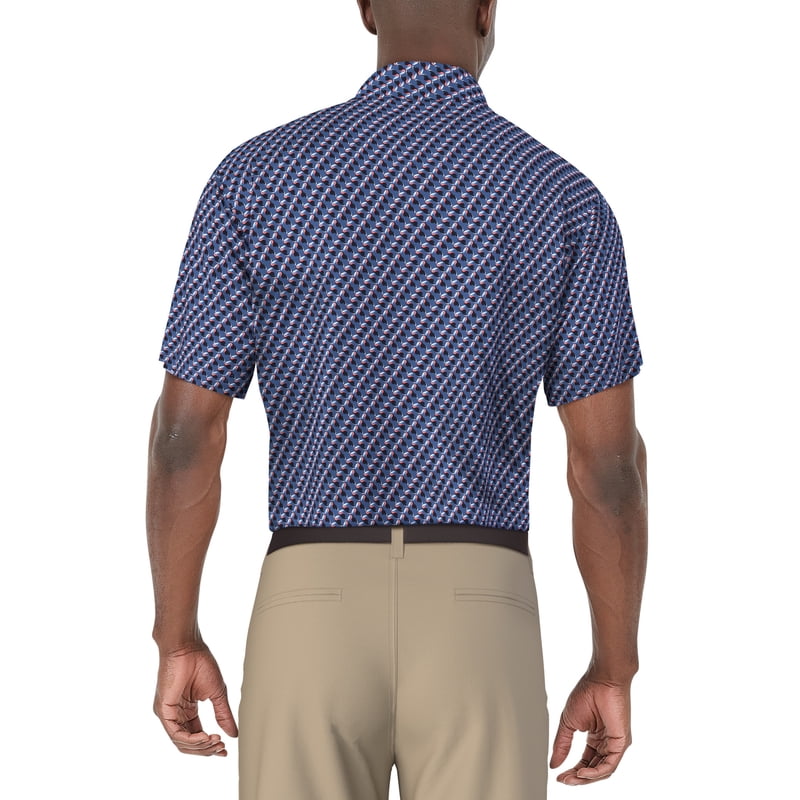 Men's Golf Polo Shirt with Toucans - Moisture Wicking, Sun Protection, Up to 5XL