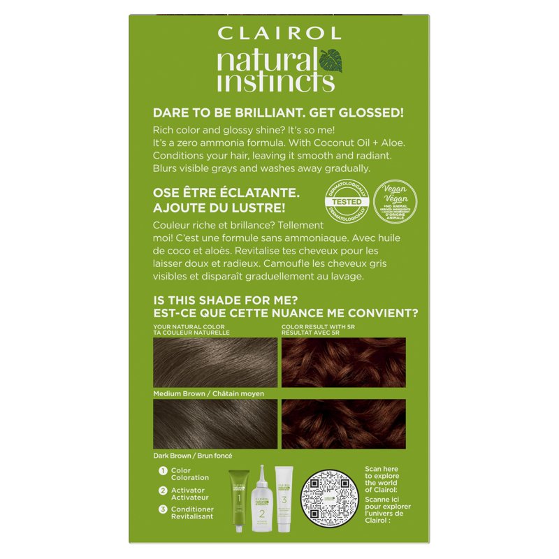 Demi-Permanent Hair Color Creme - Multiple Shades, Gentle & Long-Lasting