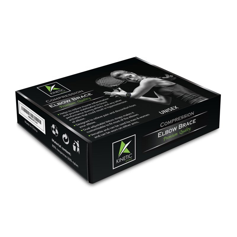 Tennis Elbow Brace Support with Adjustable Compression - Men & Women