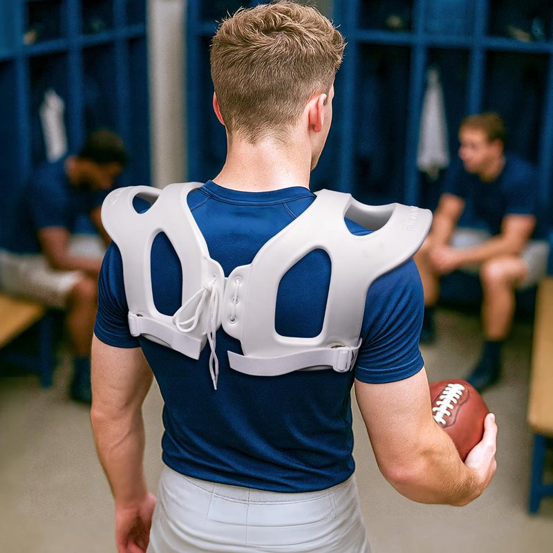 Shoulder Injury Pad for Football Hockey Lacrosse - Support & Protection