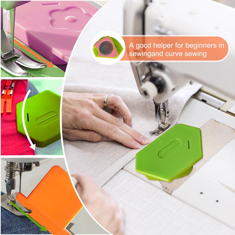 Magnetic Sewing Machine Seam Guide Set - Multi-Purpose & Precise Alignment