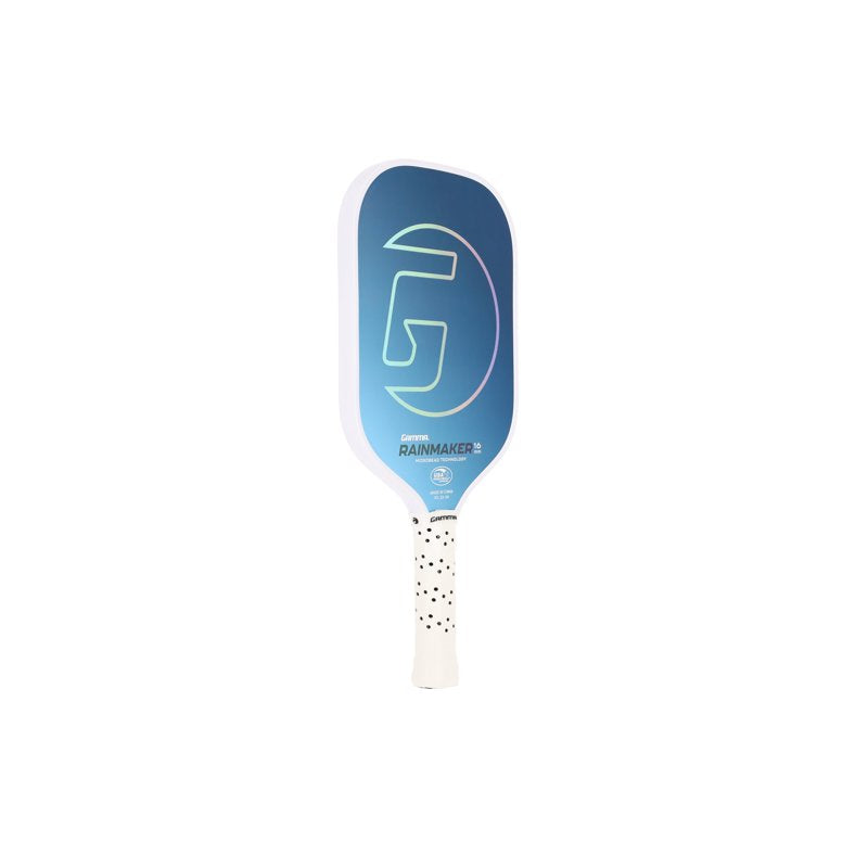 Gamma Rainmaker 16 Microbead Pickleball Paddle - Blue (Variation: 16 mm, Rainmaker)