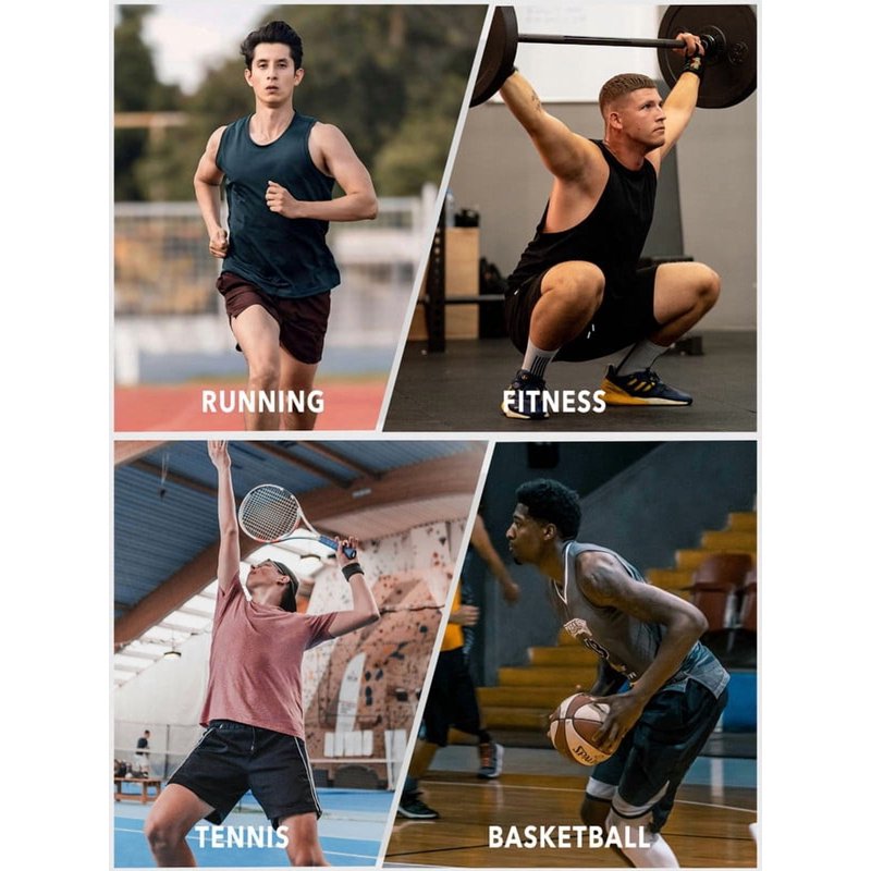 Men's 10-Inch Mesh Basketball Shorts with Zipper Pockets - Lightweight Quick Dry Athletic Wear