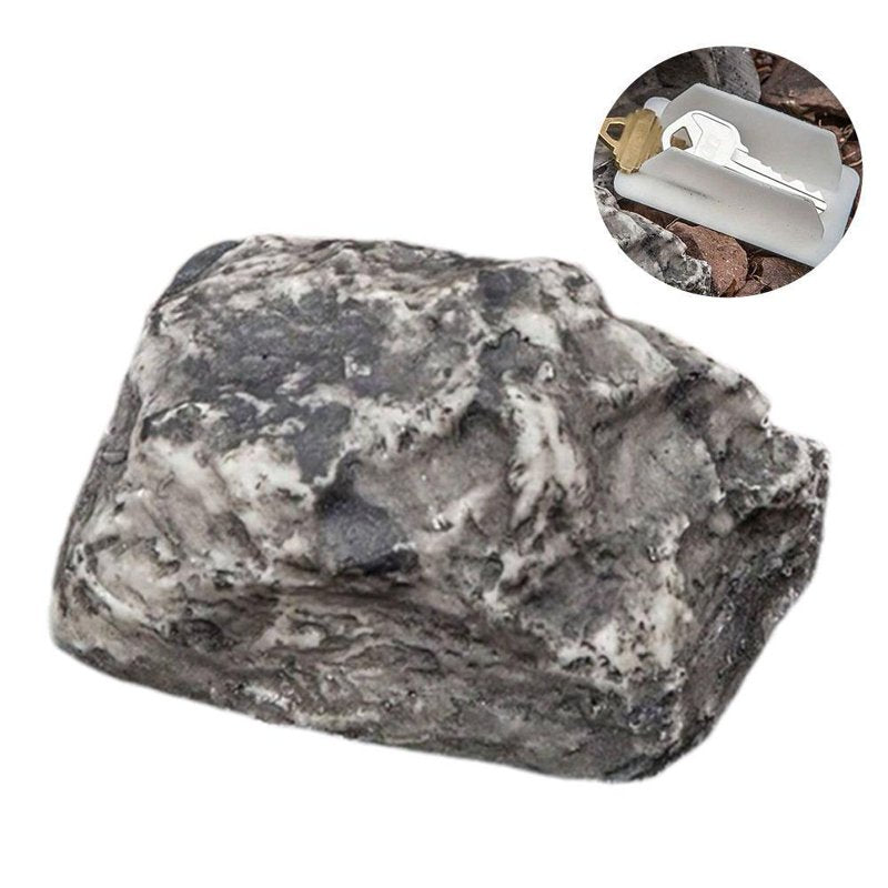 Outdoor Fake Rock Key Hider Safe Discreet Garden Key Storage Waterproof