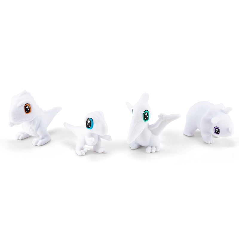 Crayola Scribble Scrubbie Dino Pets Craft Kit with Washable Markers & Brush - Kids Art Set