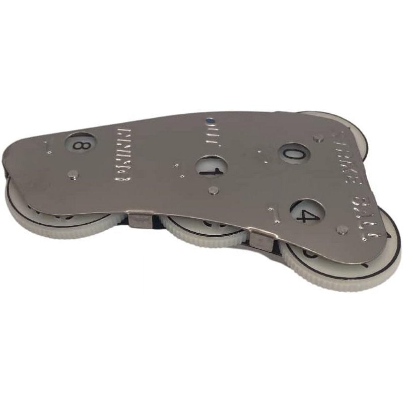 Stainless Steel Umpire Indicator with Raised Letters - 4 Dial