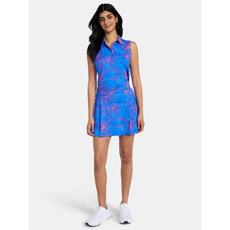 Women's Golf Skort with Built-in Shorts - Performance, Moisture-Wicking, Stretch Fabric