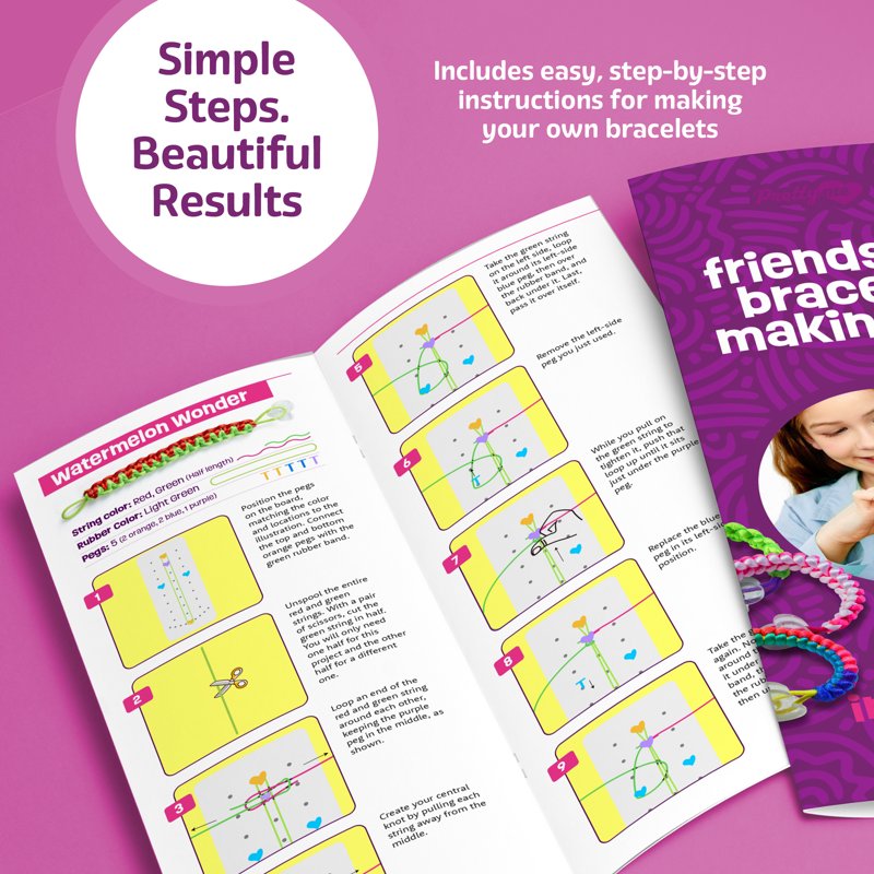 Friendship Bracelet Making Kit for Girls Ages 8-12 - DIY Jewelry Craft Set