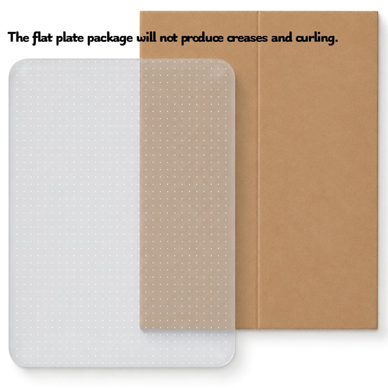 PVC Chair Mat for Carpeted Floors 36x48 Inches Thick Sturdy Protector