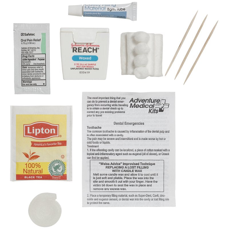 Dental Medic Kit for First Aid and Emergency Dental Care