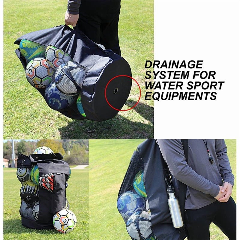 Gaga Sport XL Mesh Ball Bag Holds 13 Soccer Balls or 10 Basketballs
