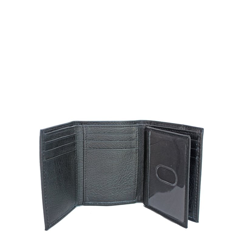 Men's RFID Protected Trifold Wallet with Genuine Leather, Multiple Colors