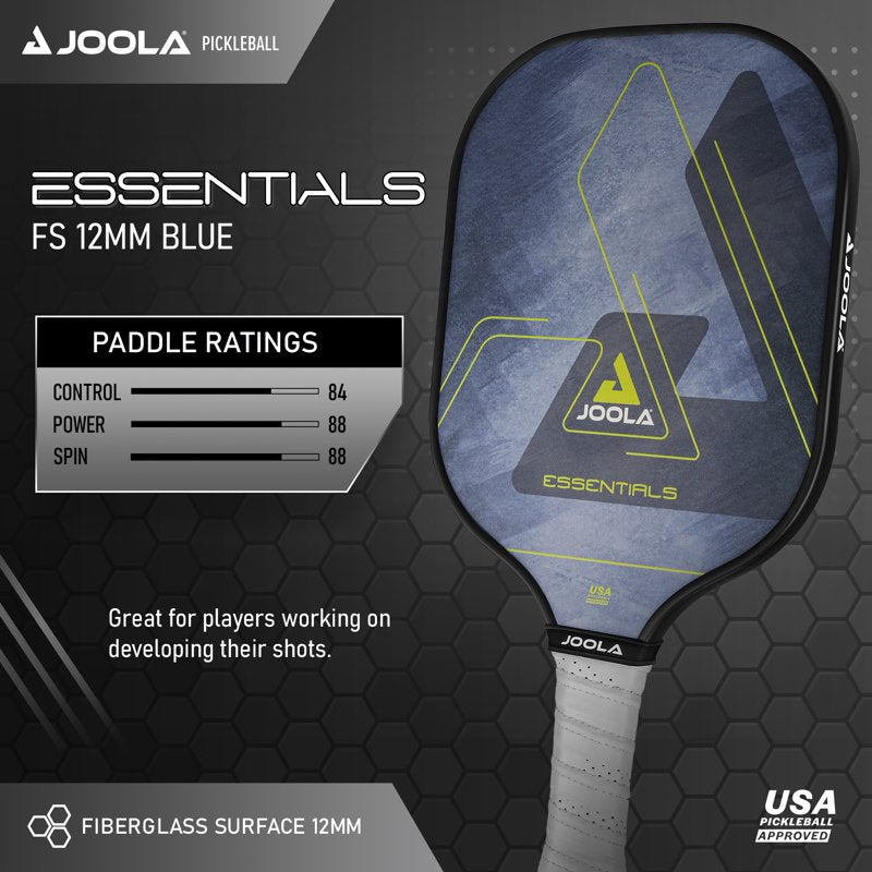 Variation of THIS listing: JOOLA Essentials Pickleball Paddle – Blue, 8.2oz, 15.5" USAPA