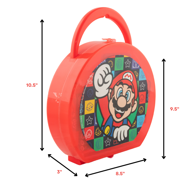 Kids Art Supplies Set with Gel Pens Markers Stickers & Travel Case
