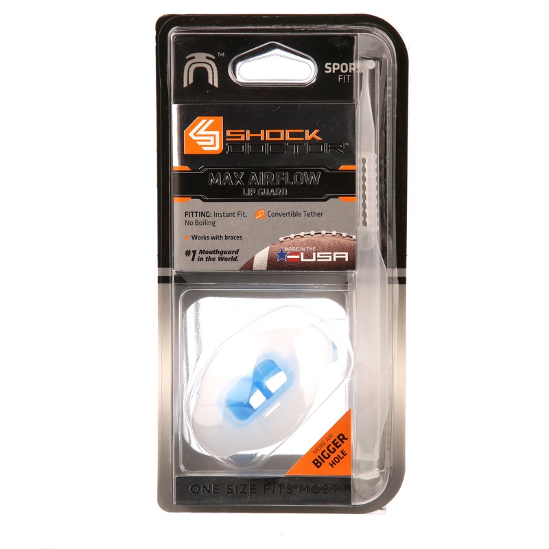 Max Airflow Lip Guard - One Size Fits Most, Breathable Mouthguard
