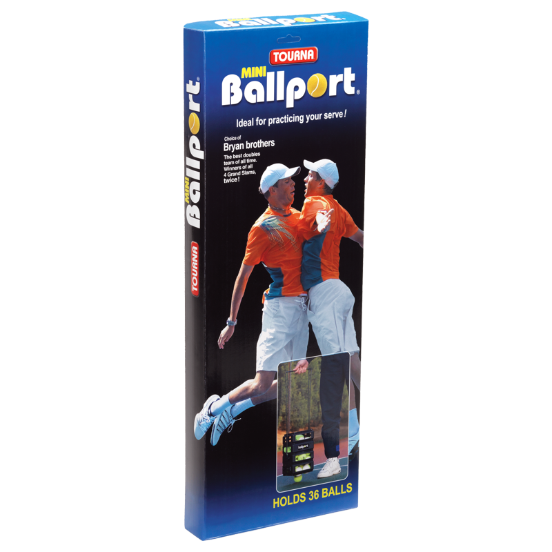 Tennis Ball Pick Up Hopper with 36 Capacity - Lightweight & Durable