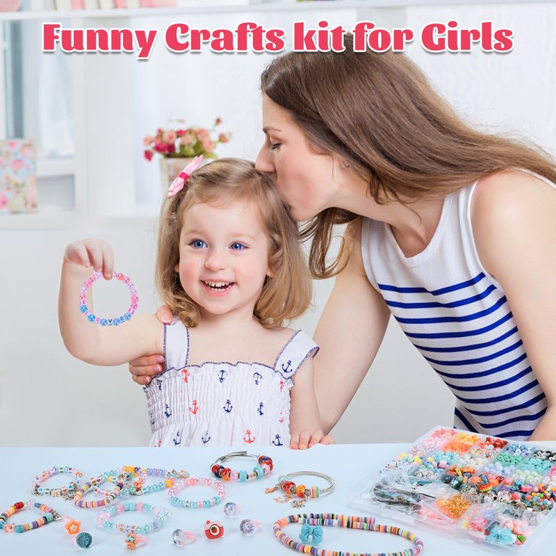 Unicorn Jewelry Making Kit for Kids Teens - 3200 Beads & Accessories