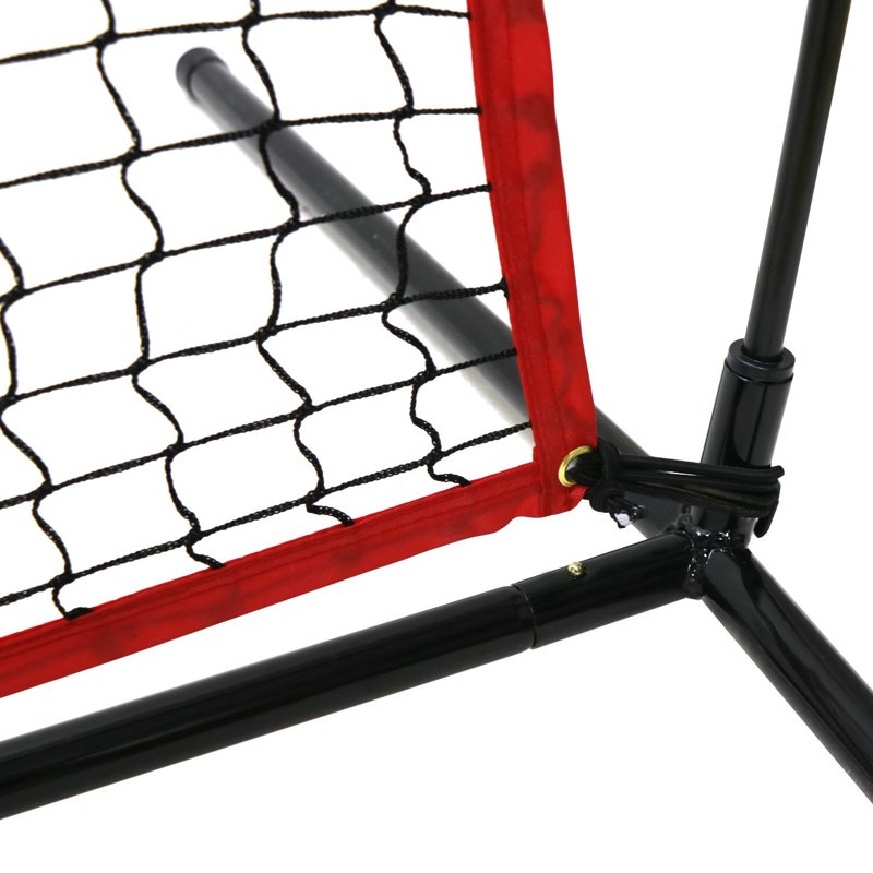 7 Ft Baseball Softball Practice Net with Carry Bag & Metal Frame for Hitting Pitching & Fielding Training
