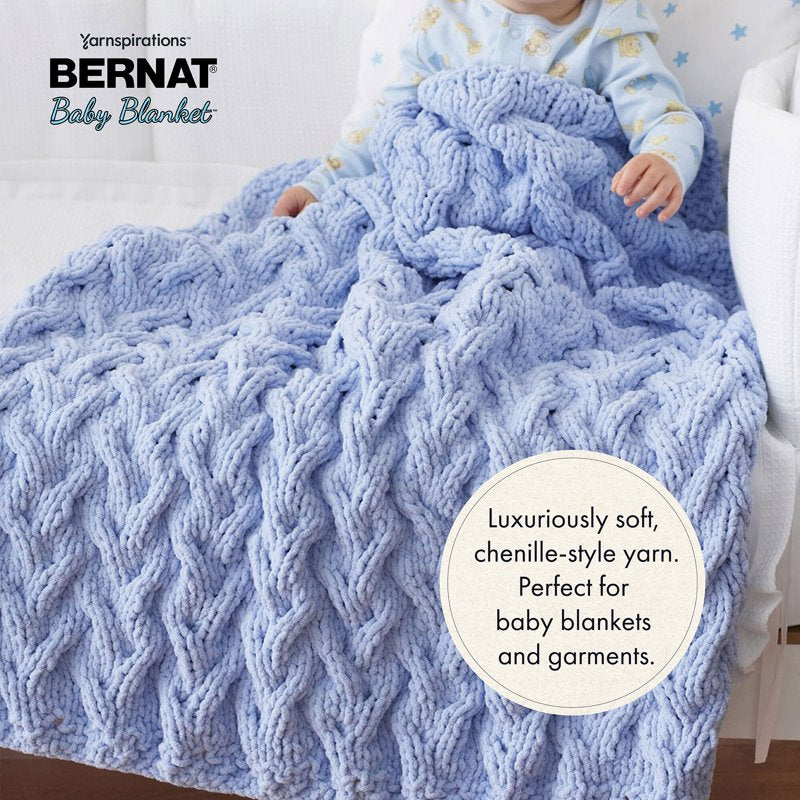 Bernat Baby Blanket Super Bulky Polyester Yarn - Multiple Colors, 4 Pack