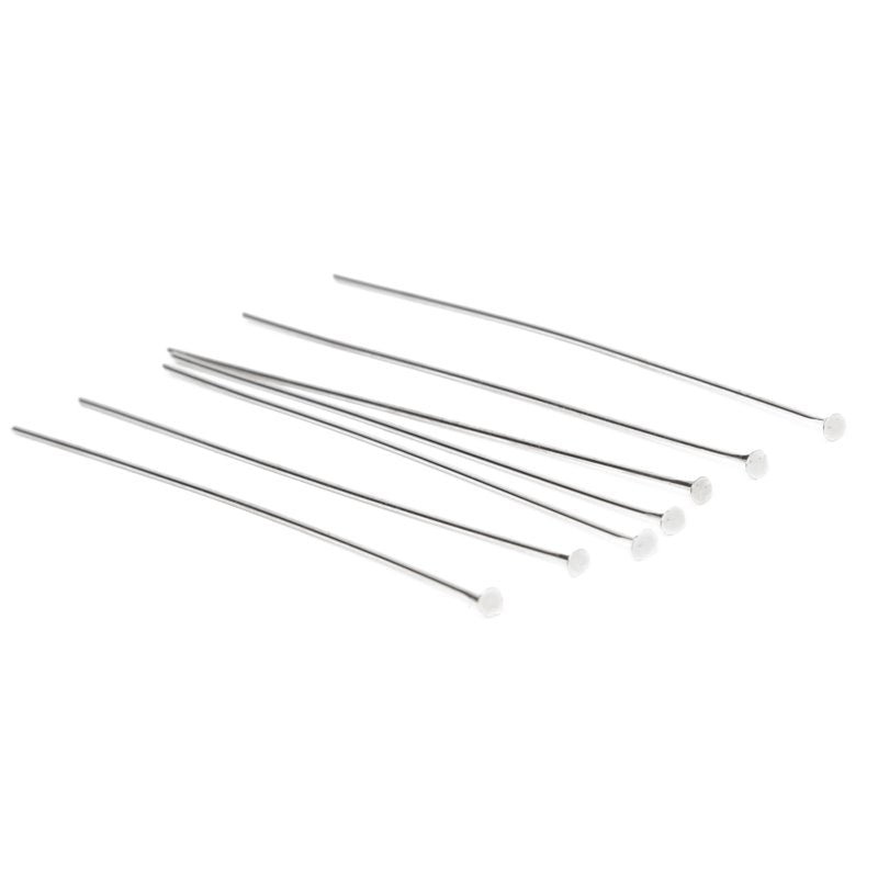 Silver Metal Head Pins for Jewelry Making - 315 Pieces, DIY Craft Supplies