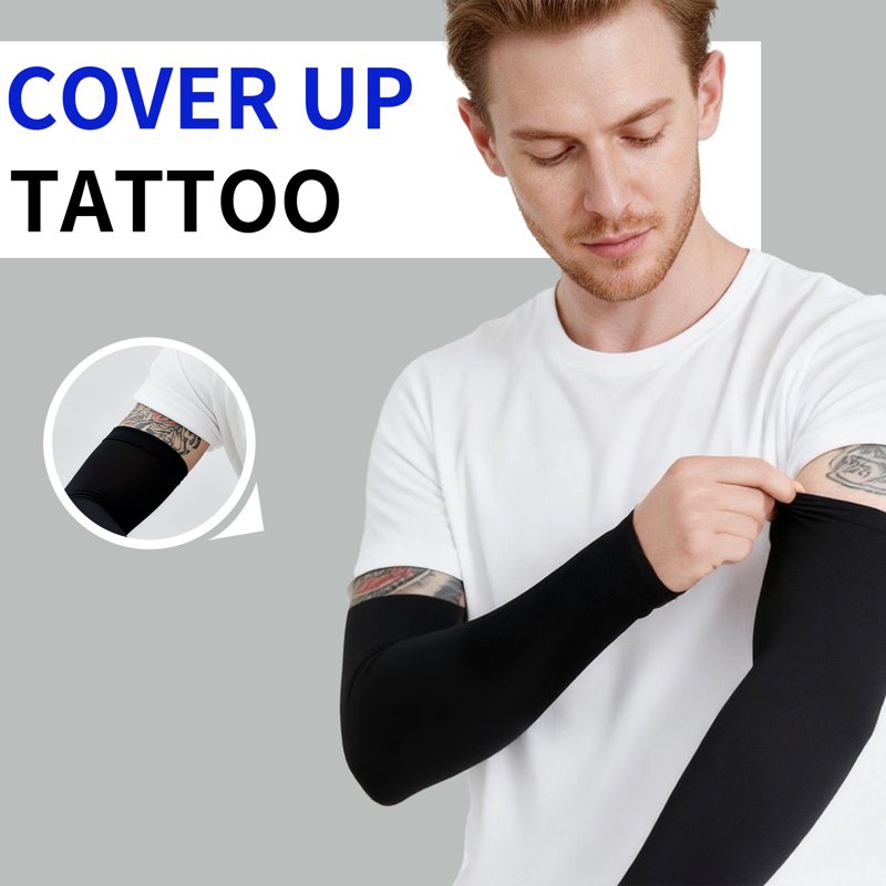 Cooling UV Protection Arm Sleeves Unisex Sports Compression Sun Cover