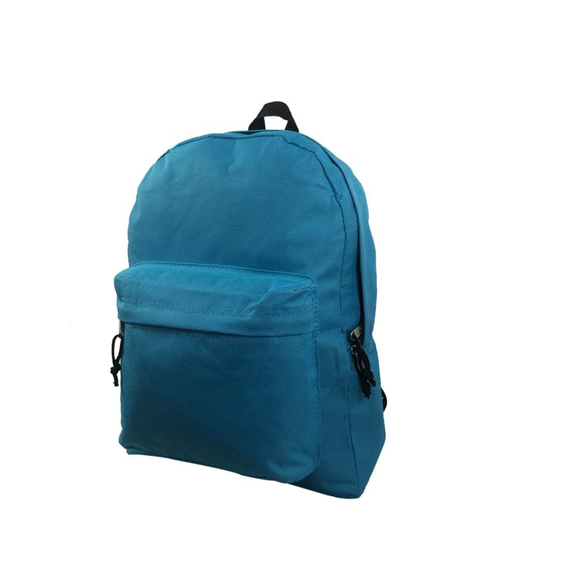 Unisex 16-Inch School Backpack for Elementary and High School - Polyester, Adjustable Straps