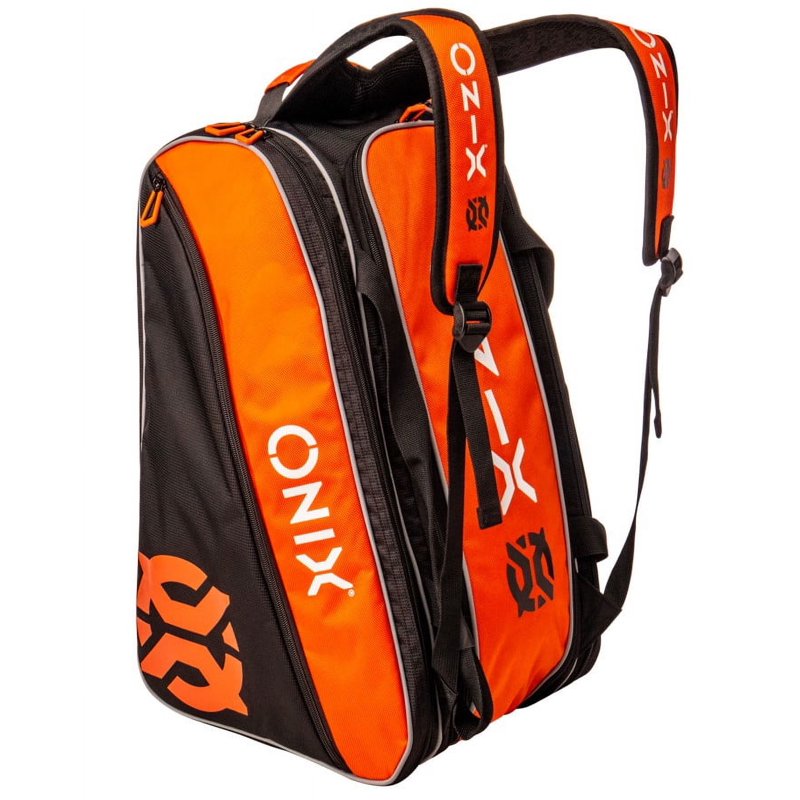 Onix Pro Team Paddle Bag for Pickleball - Orange/Black
