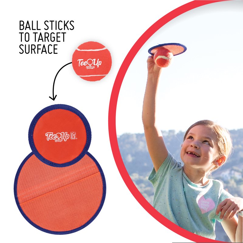 Kids Golf Starter Set with Clubs Balls & Disks - Perfect for Ages 3-6