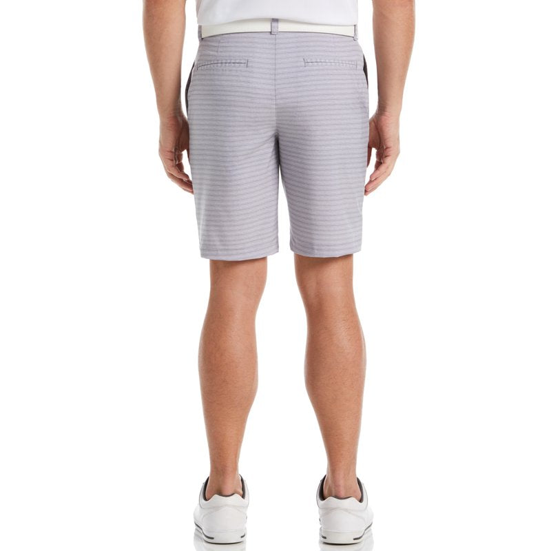 Men's Heathered Golf Shorts with Moisture Wicking & Sun Protection