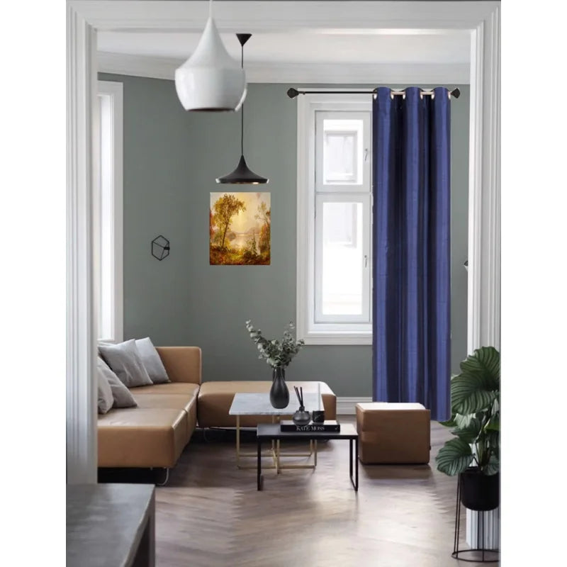 Blackout Window Curtains Set of 2 - Room Darkening Drapes for Bedroom & Living Room