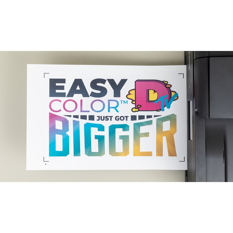Printable Heat Transfer Vinyl Roll for Inkjet Printers - 8.4" x 3' | DTV Craft Vinyl
