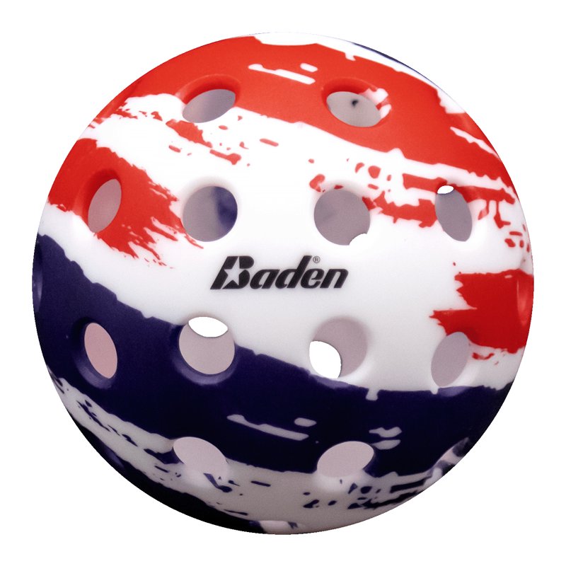 Patriot 40 Outdoor Pickleballs 3-Pack – 40-Hole Seams for Visible Flight
