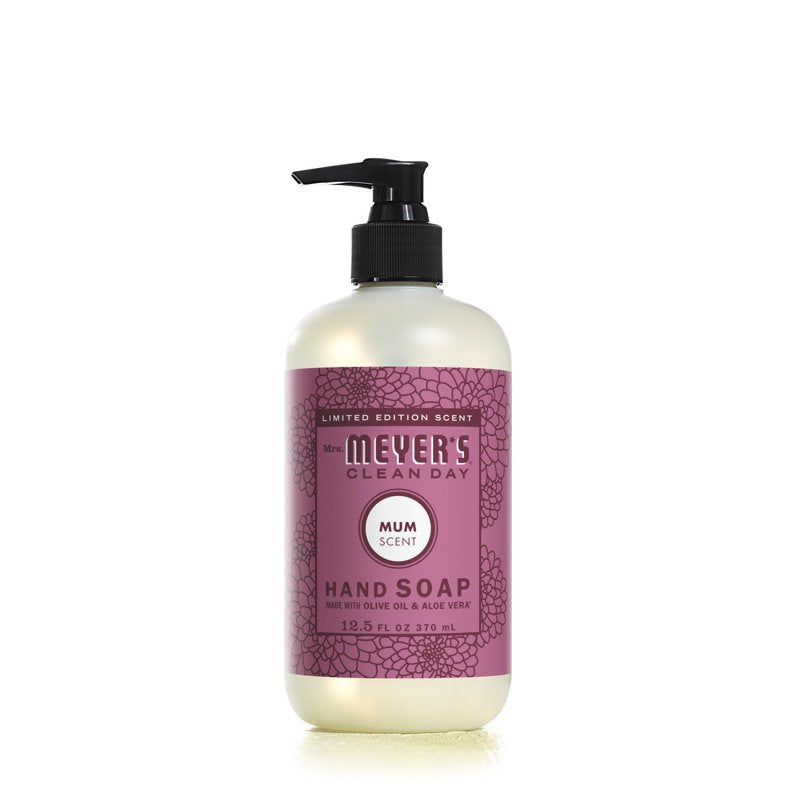Liquid Hand Soap with Natural Essential Oils - Garden-Inspired Scent, 12.5oz