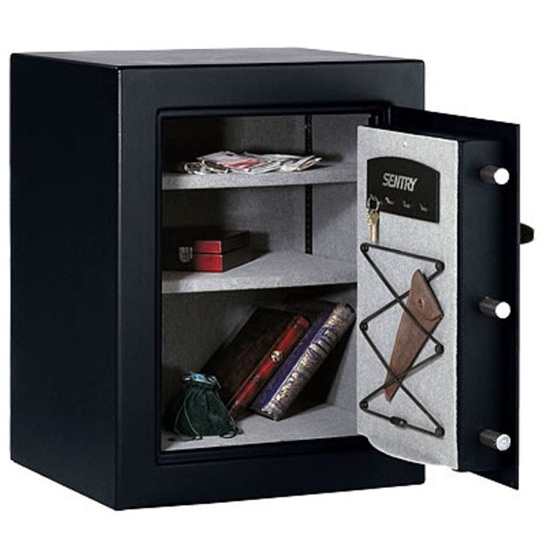 Security Safe with Electronic Lock - Black, 21-11/16 x 19-13/16 x 27-11/16 inches