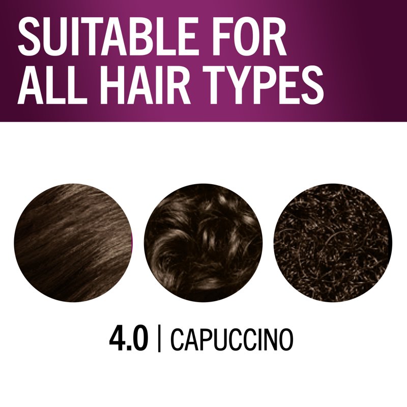 Permanent Hair Dye Kit with Keratin & Gray Coverage - Multiple Shades