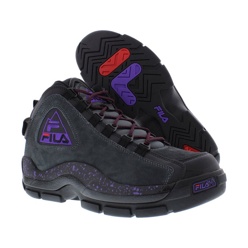 Men's Outdoor Sports Shoes - Black and Purple, Multiple Sizes