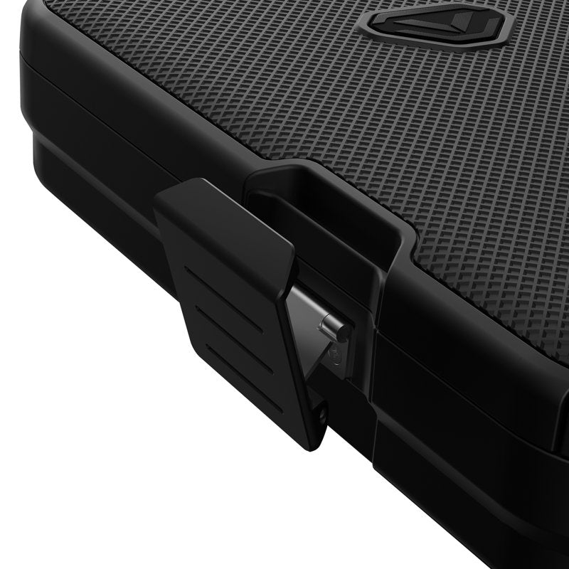 Biometric Portable Gun Safe with Weatherproof Lockable Case and TSA Compliance