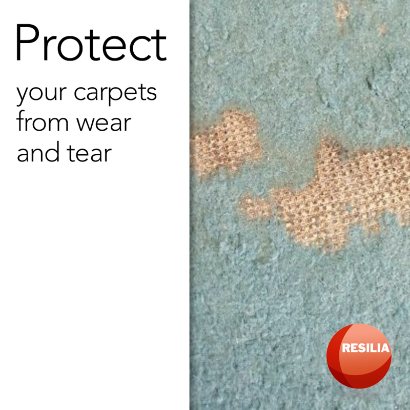 Office Chair Mat for Low Pile Carpet 30x48 Inches - Heavy-Duty Vinyl Floor Protector