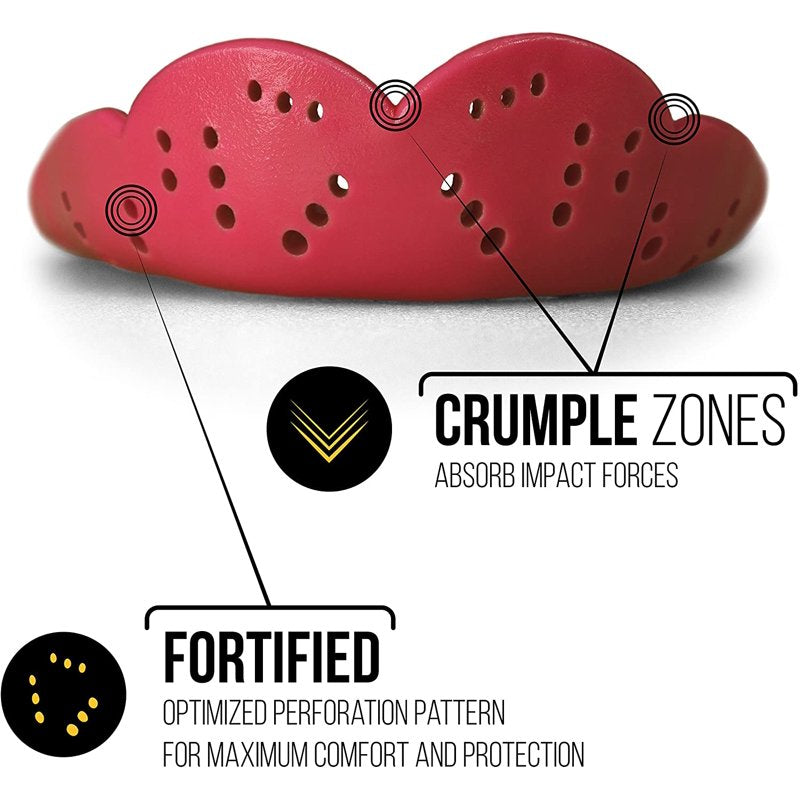 Sports Mouthguard Impact-Resistant Custom Moldable Thin Protective Gear